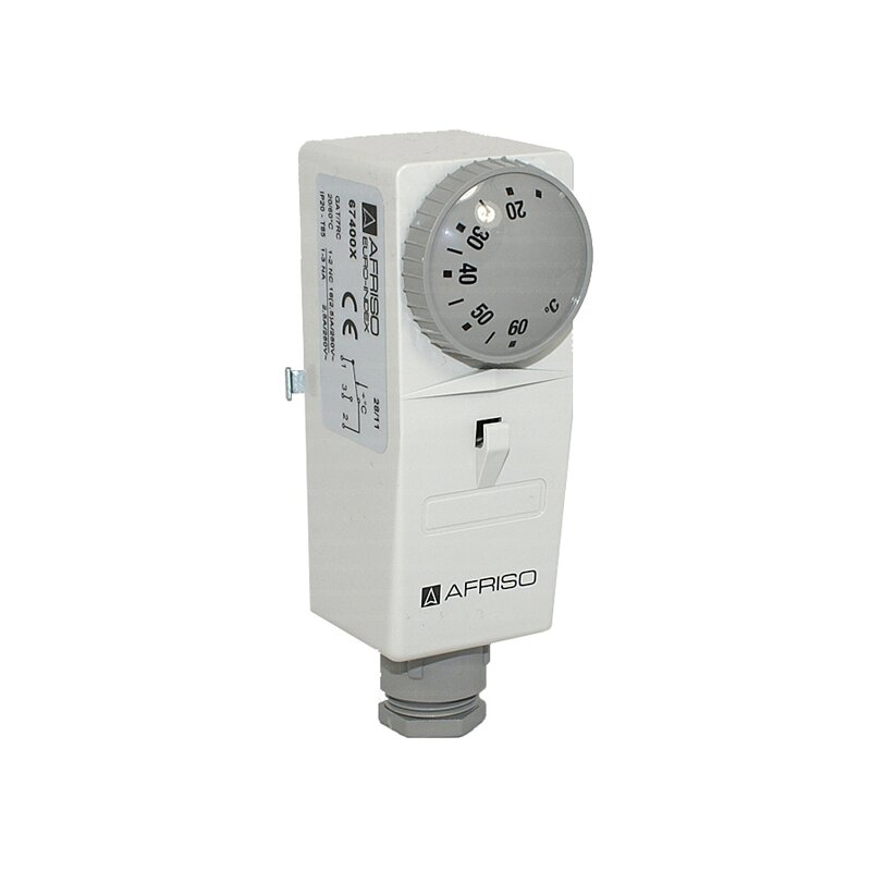 Afriso Anlegethermostat GAT - 7RC 0 - 60-C Thermostat