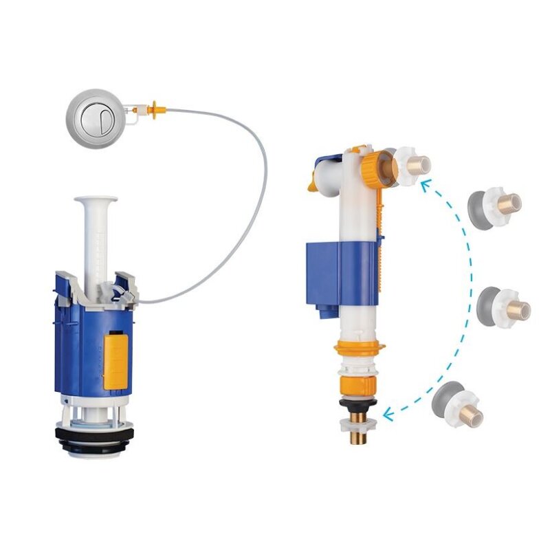 Atlas Cable Auslaufventil und IVC100 Fllventil fr Zweimengensplmechanismus unter Sanitr > Splksten > Zubehr