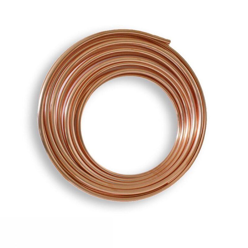 CU-Rohr 22 x 1 mm- weich in Ringen von 25 m Lnge