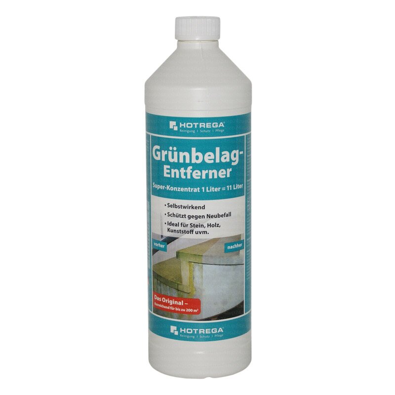Hotrega Grnbelag-Entferner 1 Liter Flasche- Konzentrat- H110800001