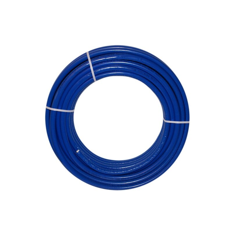 Metallverbundrohr 26mm x 3-0mm- 6mm blau isoliert - 25 Meter unter Installation > Rohrleitungen > Mehrschicht Verbundrohr