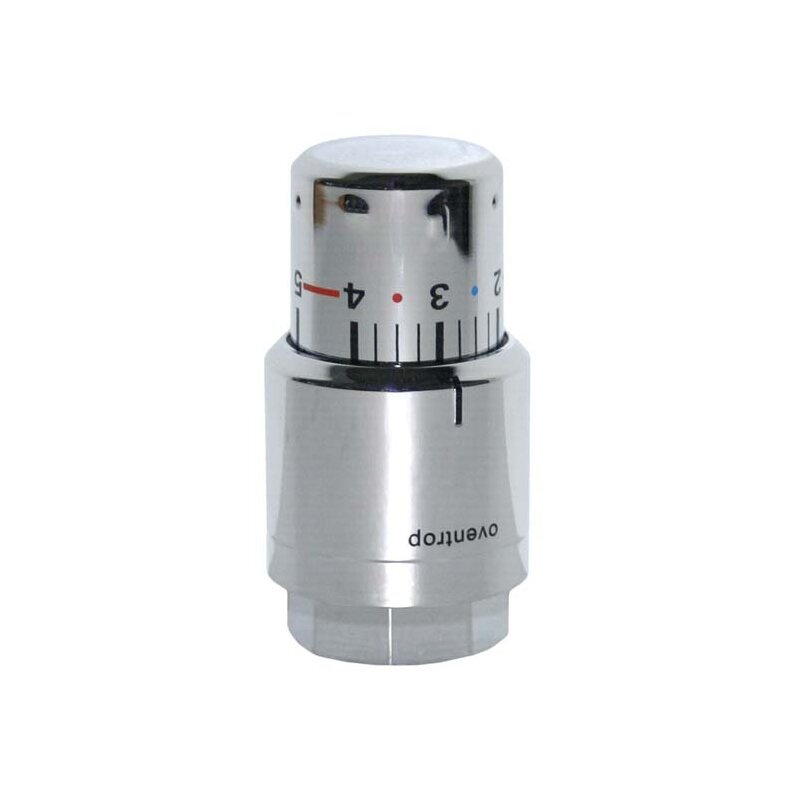 OVENTROP Thermostat Uni SH M30 x 1-5 mit Nullstellung- 7-28-C- verchromt