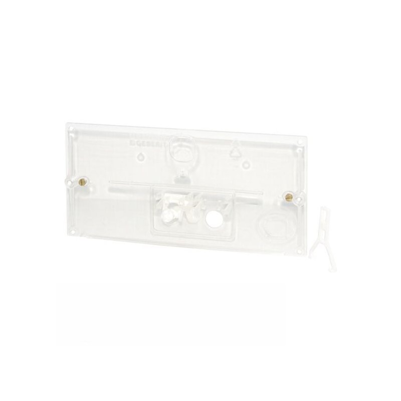 Transparente Schutzplatte m-Hebelmechanik und Bügel 240-026-00-1