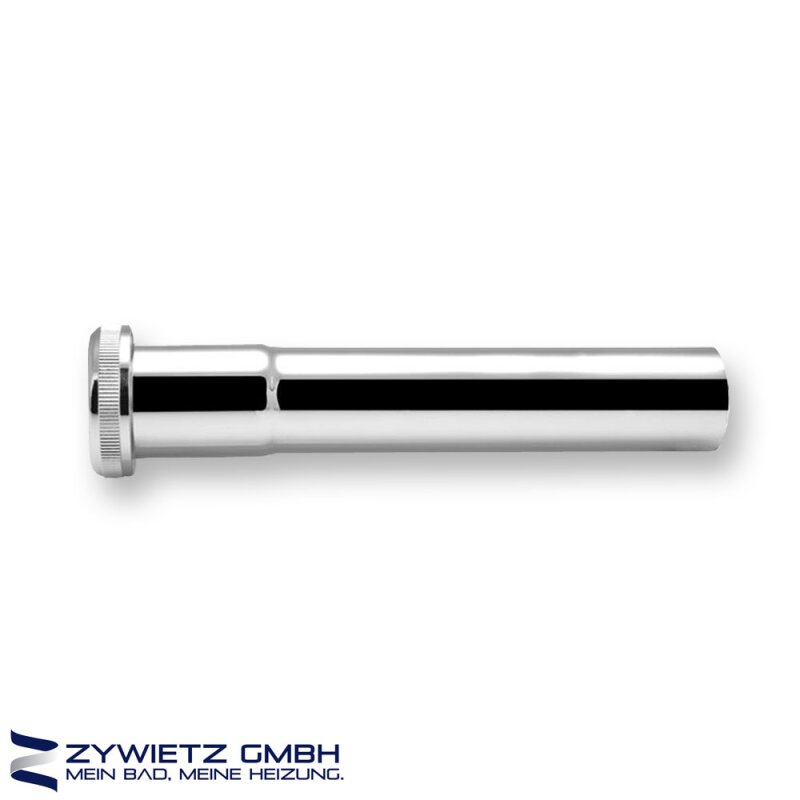 Verlngerungsrohr MS vc mit Rndelmutter fr Druckspler 3-4 28-26 mm x 150 mm lang