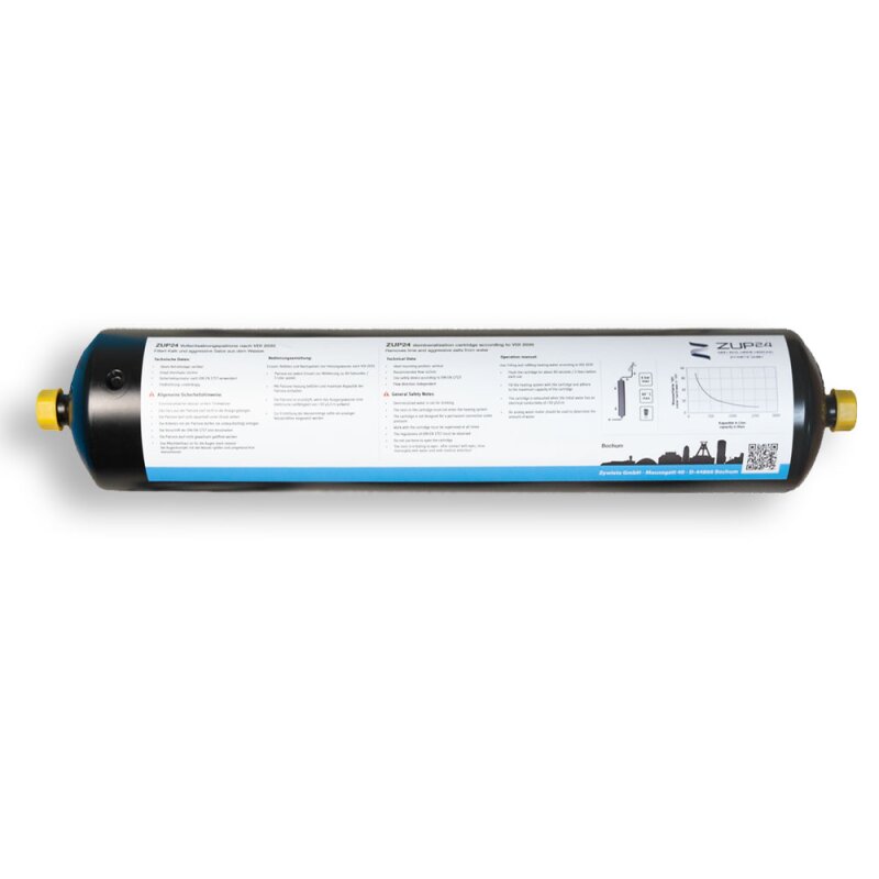 Vollentsalzungspatrone - Nachfllpatrone fr Heizungswasser DB 20 3-4 AG-1000 Liter bei 10- dH